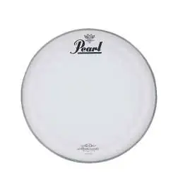 Pearl basDrum Frontvel MWH-22PL, 22 , wit, Masterworks Logo