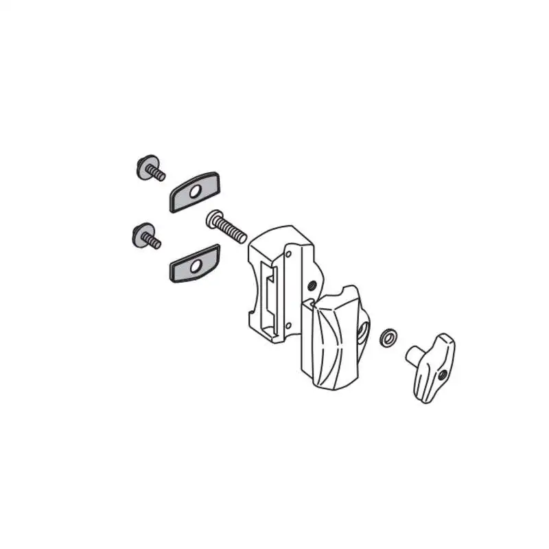 Pearl Leg Mount FTB-200/C for Export Floor Toms