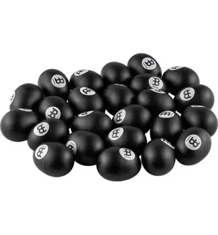 Meinl Egg Shaker Set Black 24 Stück