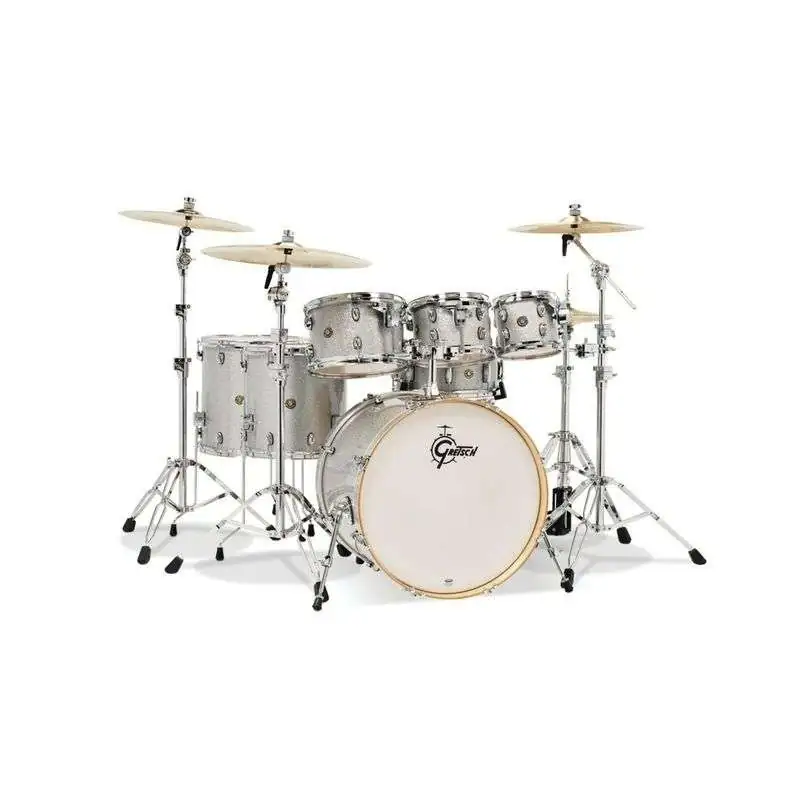 Gretsch Catalina Maple Set CM1-E826P Silver Sparkle