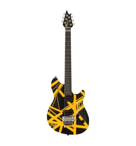 EVH Wolfgang Special Striped Black Yellow