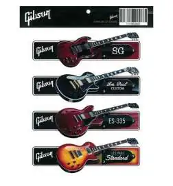 Gibson Guitar Sticker Pack