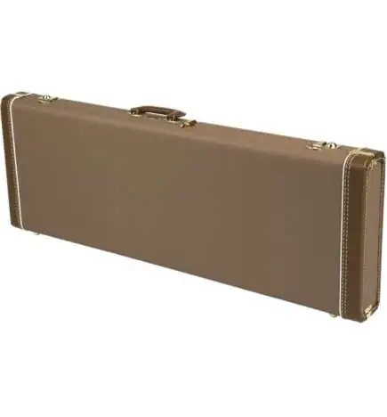Fender Deluxe Hardshell Case Tolex Marrom Tolex, Strat Tele