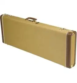 Fender Deluxe Hardshell Case Tweed para modelos Strat e Tele