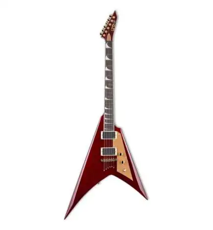 ESP LTD Kirk Hammett-V Red Sparkle