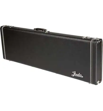 Fender case MultiFit Hardshell P-bas zwart with Orange Plush