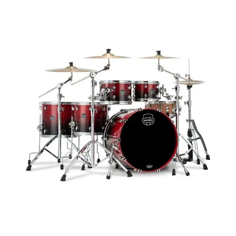 Mapex Saturn Shellset SR628XU Scarlet Fade