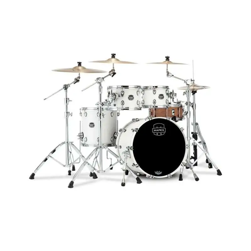 Mapex Saturn Shellset SR504X Satin White