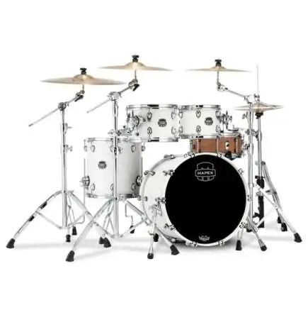 Mapex Saturn Shellset SR504X Satin White