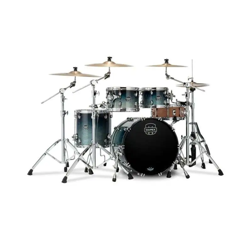Mapex Saturn Shellset SR504X Teal Blue Fade