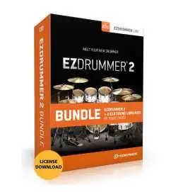 Toontrack EZ Drummer 2 Bundle inklusive 2 EFX License Code