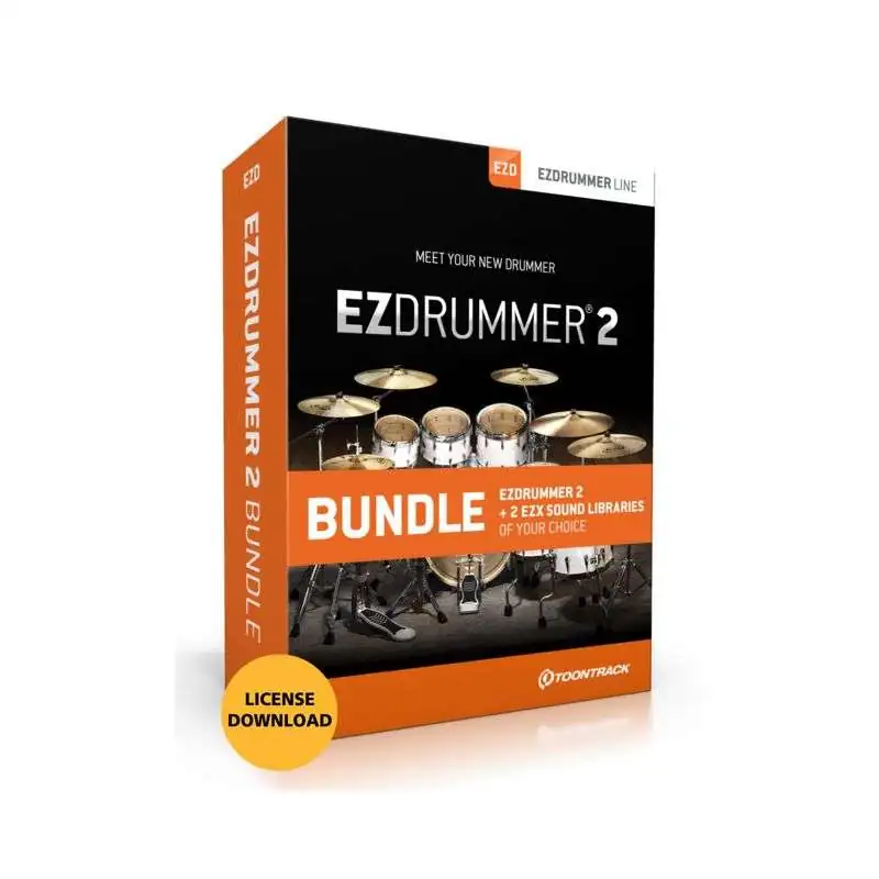 Toontrack EZ DRUMMER 2 Bundle incl. 2 EFx -