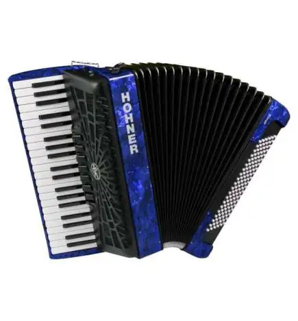 Hohner Bravo III 120 blue silent key