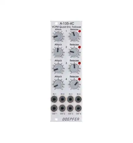 Doepfer A-135-4C Quad Envelope Follower