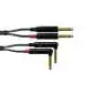 Cordial CFU 3 PR Double Jack Cable 3 m