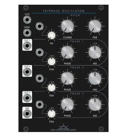 New System Instruments Triphase Oscillator