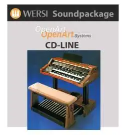 Wersi CD Line Sounds (4003300)Pacote de sons para OAS