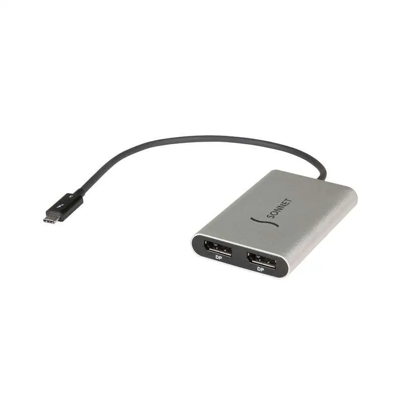 Sonnet TB3 to Dual DisplayPort Sonnet TB3 to Dual DisplayPort