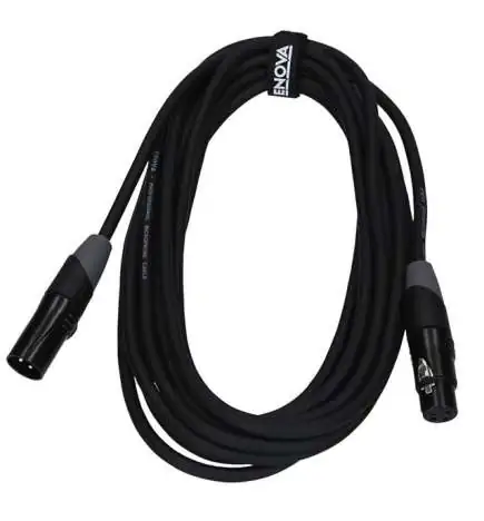 ENOVA EC-A1-XLFM-4 Cable DMX micrófono 4 m