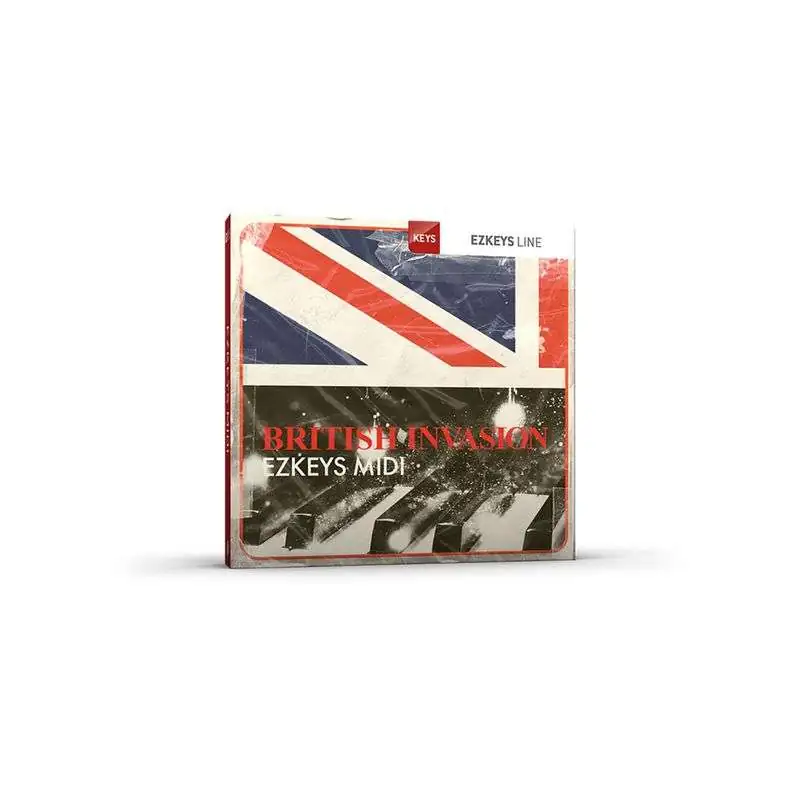 Toontrack British Invasion EZkeys MIDI VST licentiecode