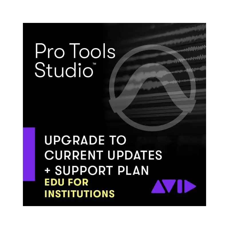 Avid Pro Tools Upgrade/Support Plan Institute EDU (Perpetual Licence)