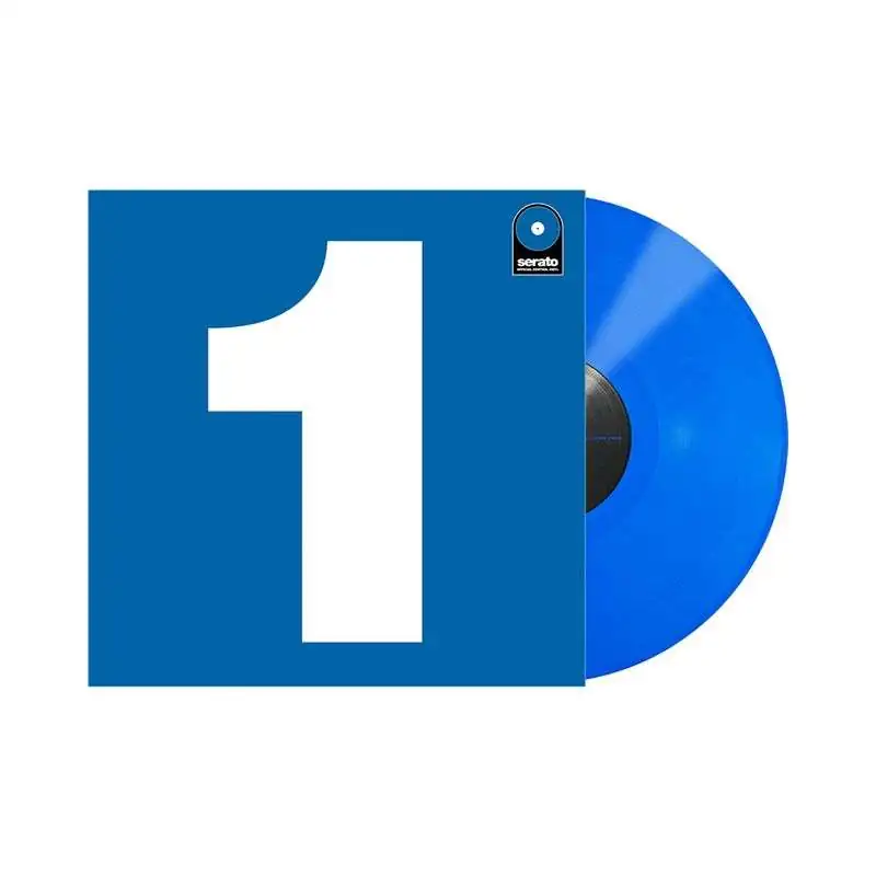 Serato Performance Control Vinyl Blau (single)