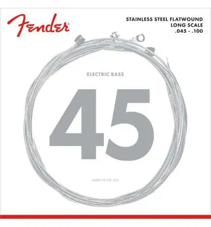 Fender Strings Flatwound 45 100 9050L stainless steel