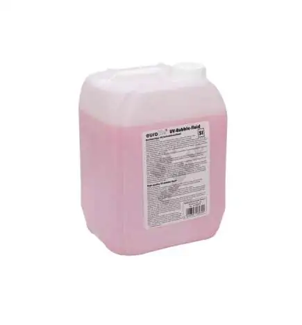 Eurolite UV-Seifenblasenfluid 5l, rot