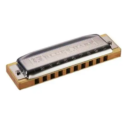 Hohner blauws Harp F MS