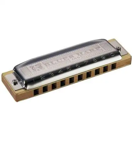 Hohner blauws Harp Fis MS