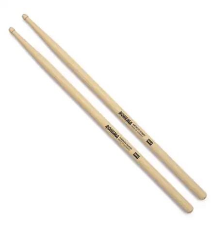 Rohema Round Tip baquetas SD4-H, tipo madera