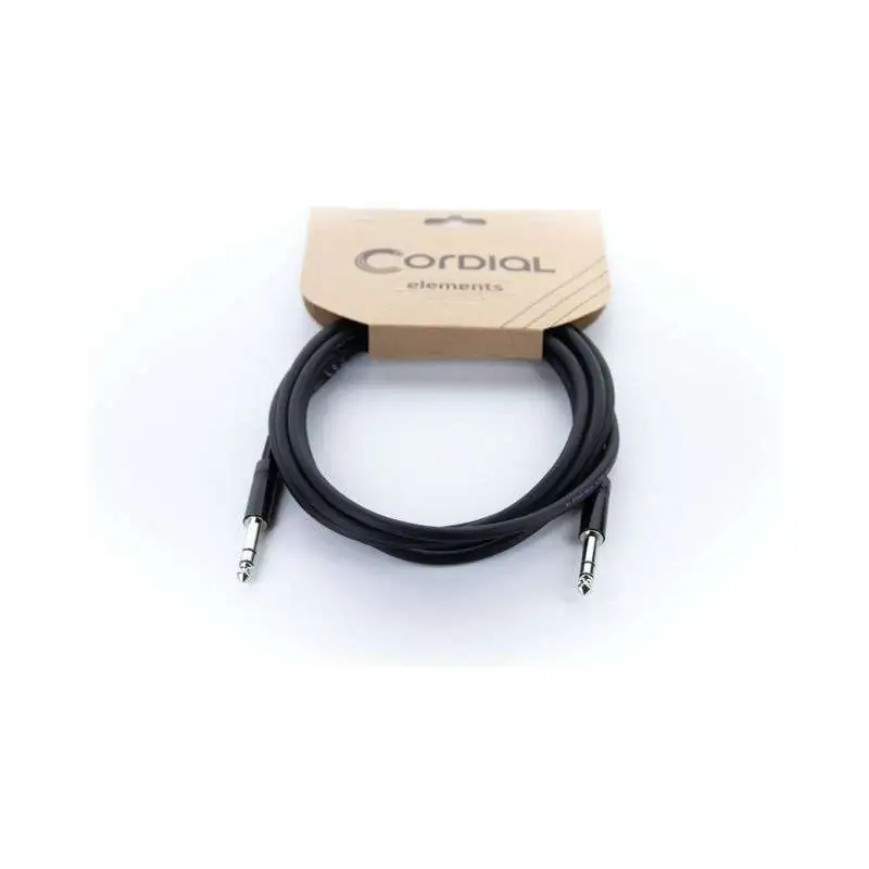 Cordial EM 0.5 VV Patchkabel stereo 0,5 m