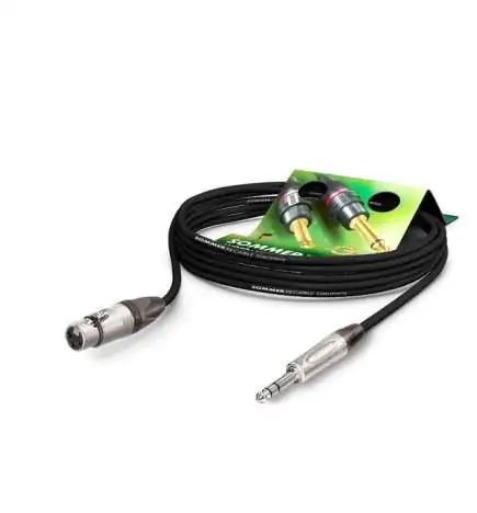 Sommer Cable SGN5-0100-SW Microphone Cable 1 m