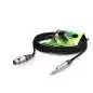 Sommer Cable SGN5-0100-SW Microfoonkabel 1 m Sommer Cable SGN5-0100-SW Microfoonkabel 1 m