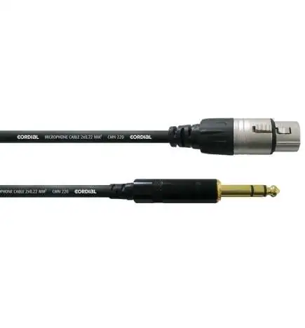 Cordial CFM 3 FV Microphone Cable 3 m