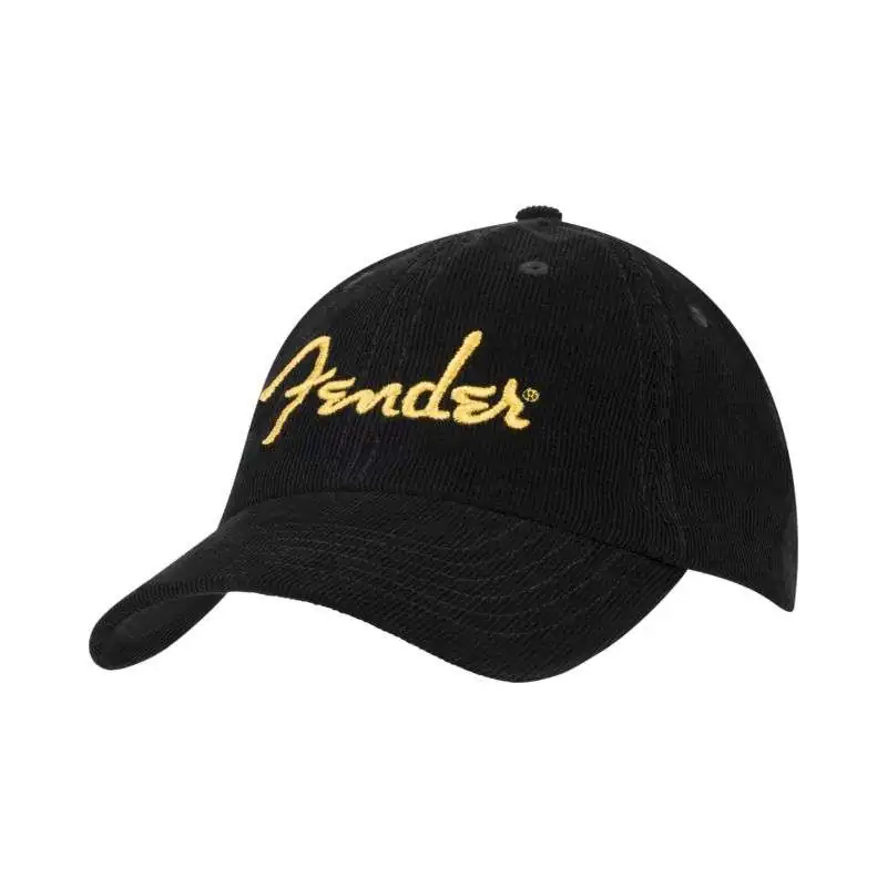 Fender Gold Spaghetti Logo Hat
