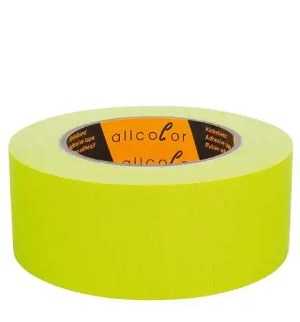 Allcolor Cinta textil 649-50 GE - amarillo neón