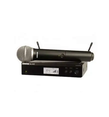 Shure BLX24RE PG58 S8, 823-832MHz Wireless Handheld System