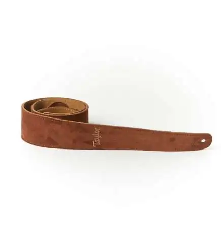 Taylor Embroidered Suede Strap 2,5 Chocolate Brown