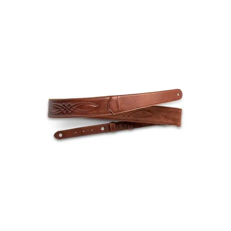 Taylor 2" Vegan Leather Strap Medium Brown