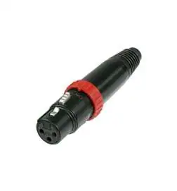 Neutrik NC3FXS-B Enchufe de cable
