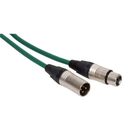 Cordial CPM 5 FM-GN Cable de Micrófono 5 m