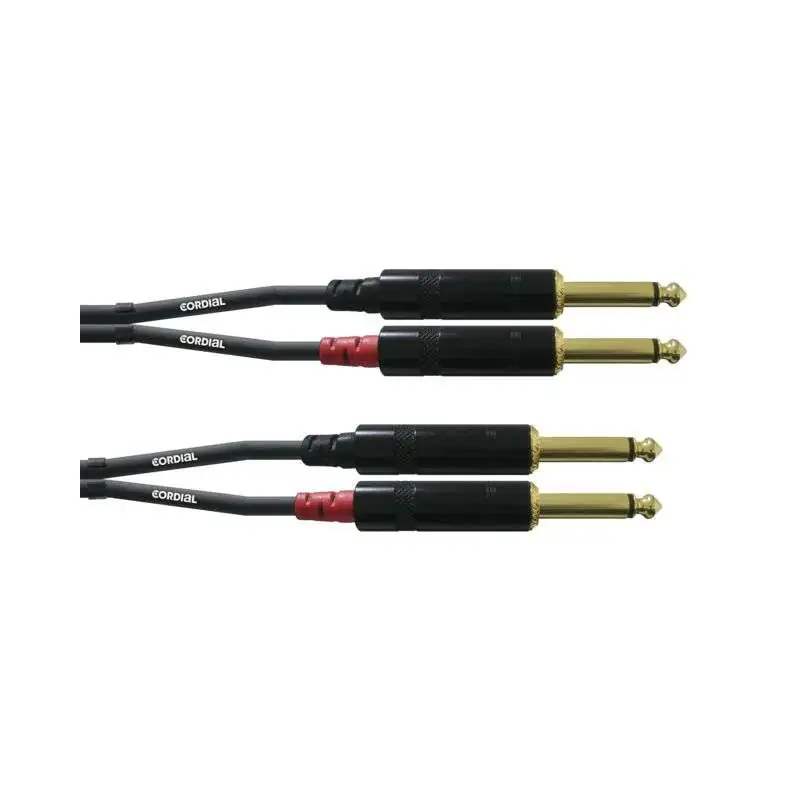 Cordial CFU 0.3 PP Cable de audio doble 0,3 m