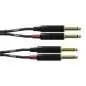 Cordial CFU 0.3 PP Cable de audio doble 0,3 m