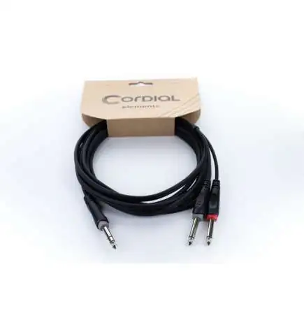 Cordial EY 3 VPP Câble Adaptateur Y 3 m
