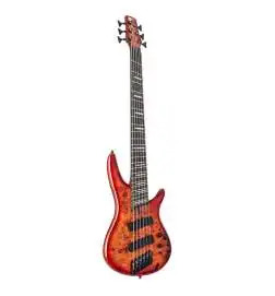 Ibanez Bass Workshop SRMS806-BTT Multiscale Brown Topaz Burst