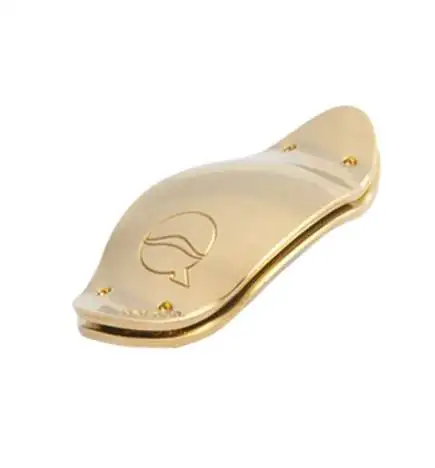 LefreQue Solid Silver Gold yellow 33mm