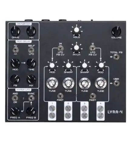 SOMA LABORATORY Lyra-4 Black