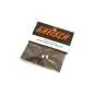Gretsch knopf, schroefbaar Chrome, 2 st.