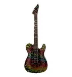 ESP LTD Eclipse NT 87 Rainbow Crackle